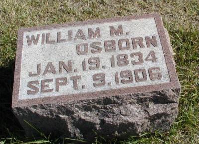 Osborn, William Section 4 Row 9