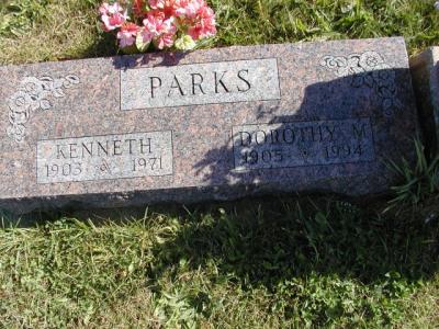 Parks, Kenneth & Dorothy Section 6 Row 9