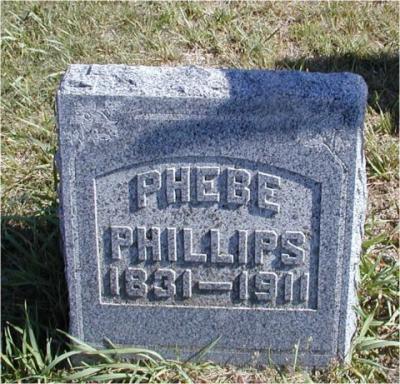 Phillips, Phebe Section 4 Row 7