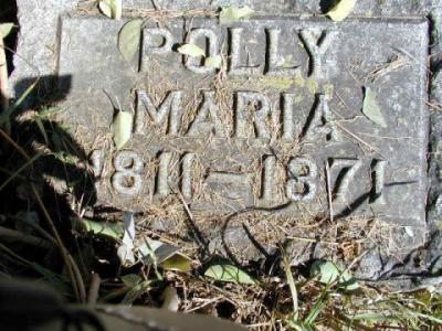 Phillips, Polly Maria Section 2 Row 6