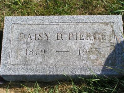 Pierce, Daisy D. Section 6 Row 6