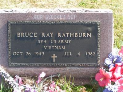 Rathburn, Bruce Ray Section 6 Row 1
