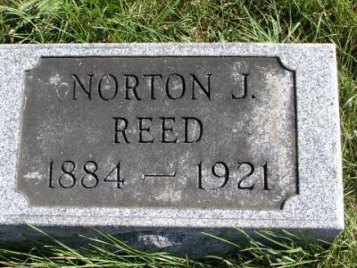 Reed, Norton J. Section 5 Row 2
