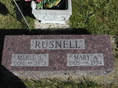Rusnell, Merle and Mary Section 2 Row 16