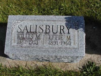 Salisbury, Willis Section 3 Row 13