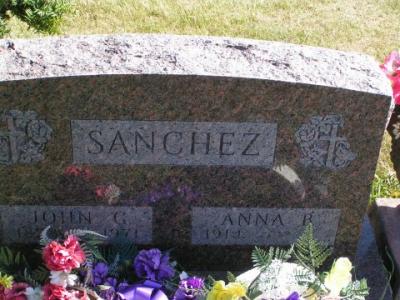 Sanchez stone Section 6 Row 8