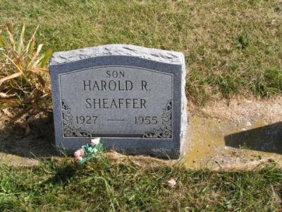 Sheaffer, Harold H. Section 5 Row 1