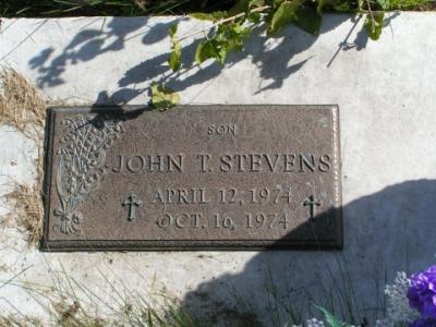 Stevens, John Section 6 Row 1