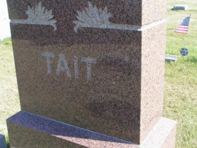 Tait, Lizzie B. (Wife of Frank L. Rogers) Section 4 Row 3