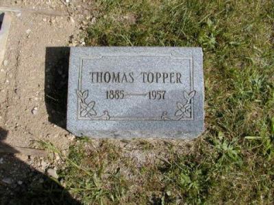 Topper, Thomas Section 3 Row 6