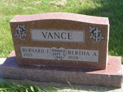 Vance, Bernard & Bertha Section 6 Row 6