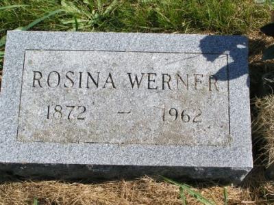 Werner, Rosina Section 5 Row 7