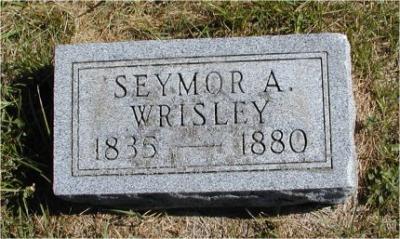 Wrisley, Seymor A. Section 4 Row 14