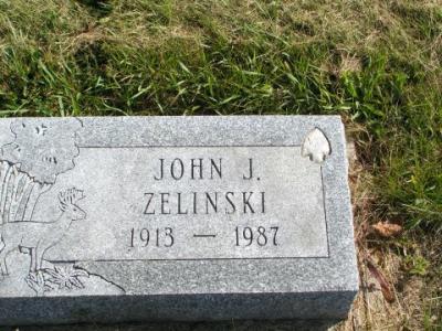 Zelinski John Section 6 Row 1