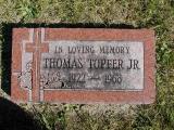 Topper, Thomas Jr. Section 2 Row 5