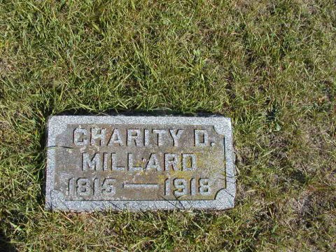 Millard, Charity D. Section 2 Row 14