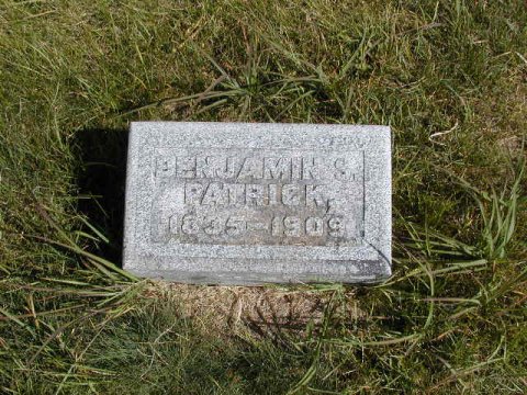 Patrick, Benjamin S.Section 3 Row 6