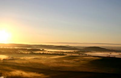 Sunrise From Balloon