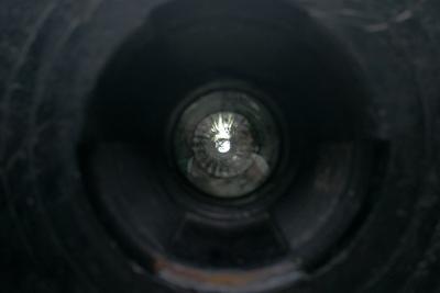 View Through The Barrel Of A Gun