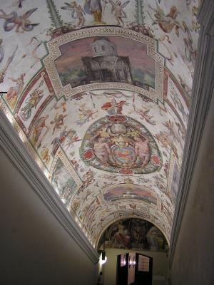 Hallway before the Sistine Chapel