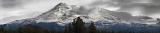 Panorama of Mount Shasta