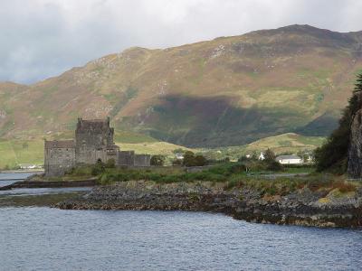 The Castle is setting on an island on the shores of Loch Duich.  It was orginally established in 1230 by Alexander II to protect the area from Vikings.
