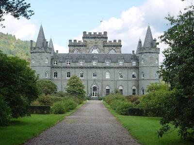 The castle and its collection belong to the clan Campbell.  The castle was once the home of the Duke and Dutchess of Argyll.