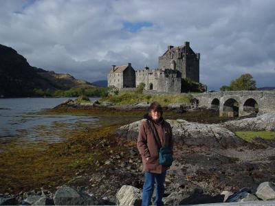 Karen and Eilean Donan Castle