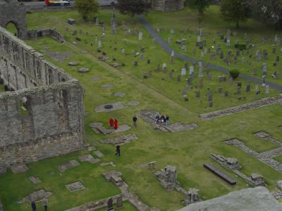 View of Cemetery from St Rules Tower