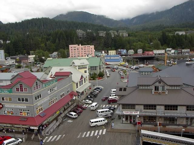 Towering Over Ketchikan