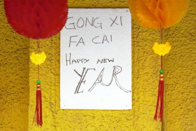 Chinese New Year Decorations Everywhere