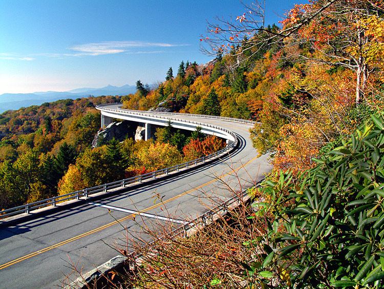 Fall at Linville Viaduct