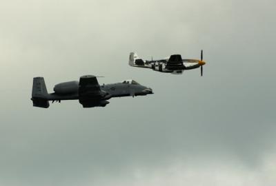 a-10 and p-51
