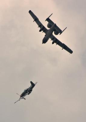 a-10 p-51 heritage flight