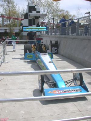 Dragster car