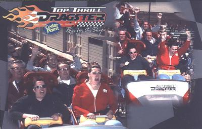 Top Thrill Dragster at Cedar Point, OH 2003