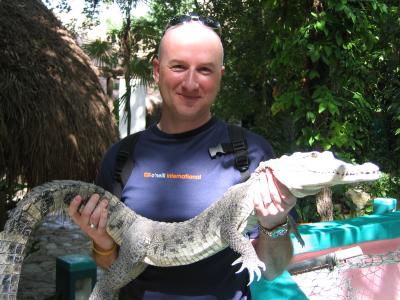 Lunch anyone?, Crococun Zoo, Puerto Morelos, Quintana Roo