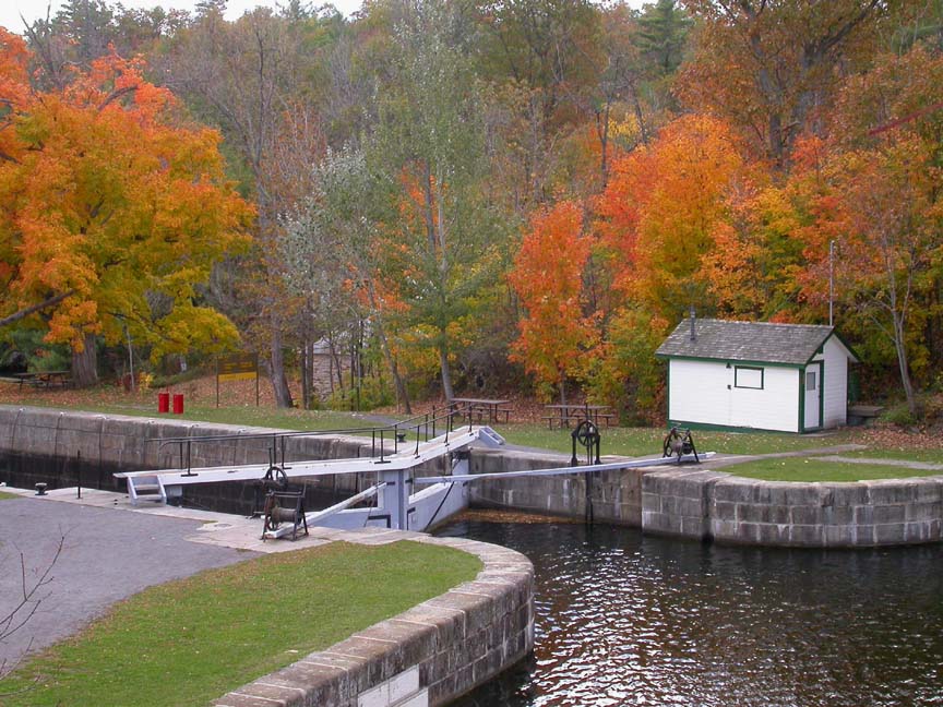 Upper set of locks at Jones Falls