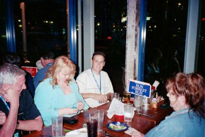 William at Bubba Gumps