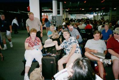 Art & Mary Waiting to board