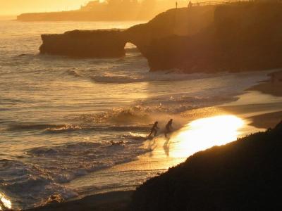 Sunset fun!