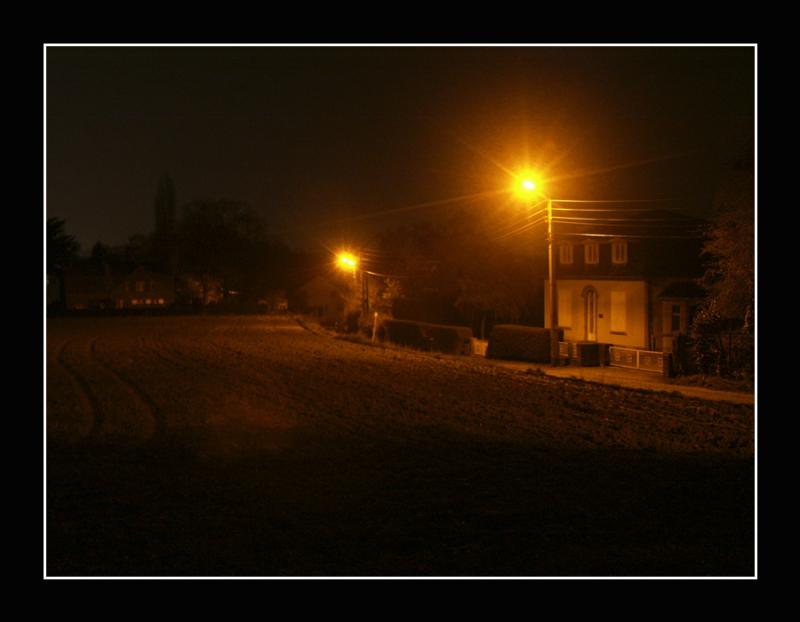 Night in my street