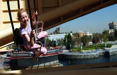 Emily loves the rides. Any ride.