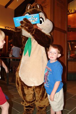 Getting Chip's (or Dale's) autograph
