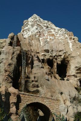 More of the Matterhorn.  I bet that's real snow on top.