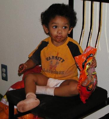 hot chocolat  Cheetos bandit.jpg