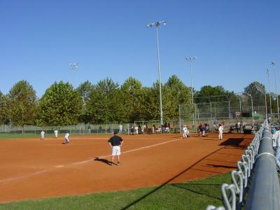 Baseball in Drakes Creek Park