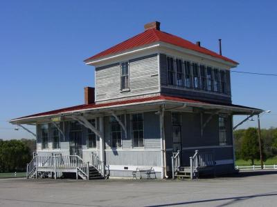 Amqui Railroad Station at House of Cash