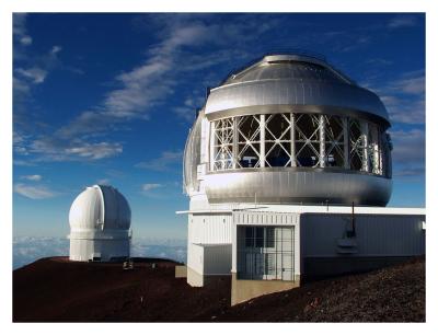 CFHT and Gemini North Telescopes, Mauna Kea