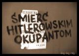 Death to Hitlers Ocupation Polish Graffiti